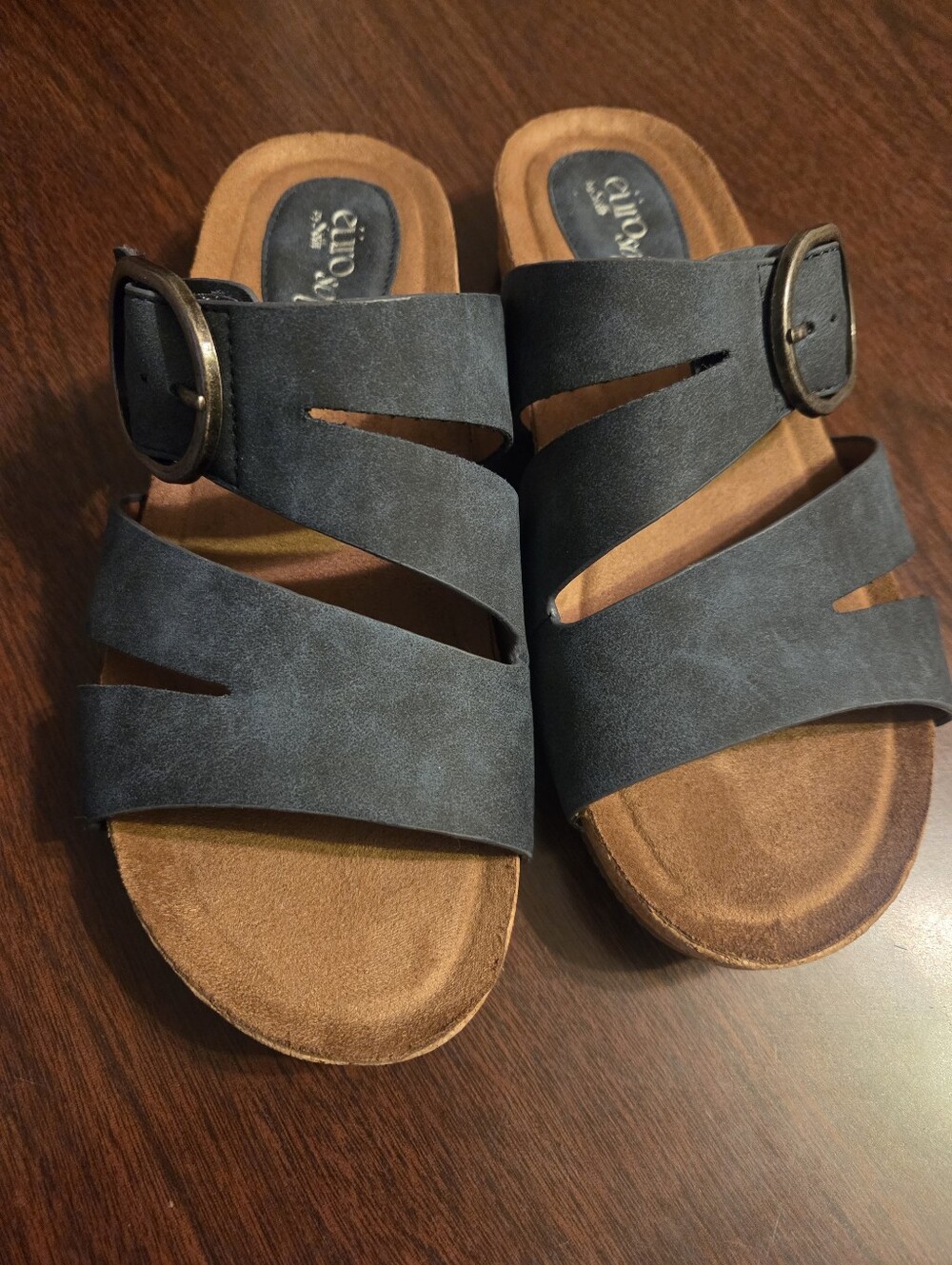 Eurosoft Slide Sandals Womens US 6